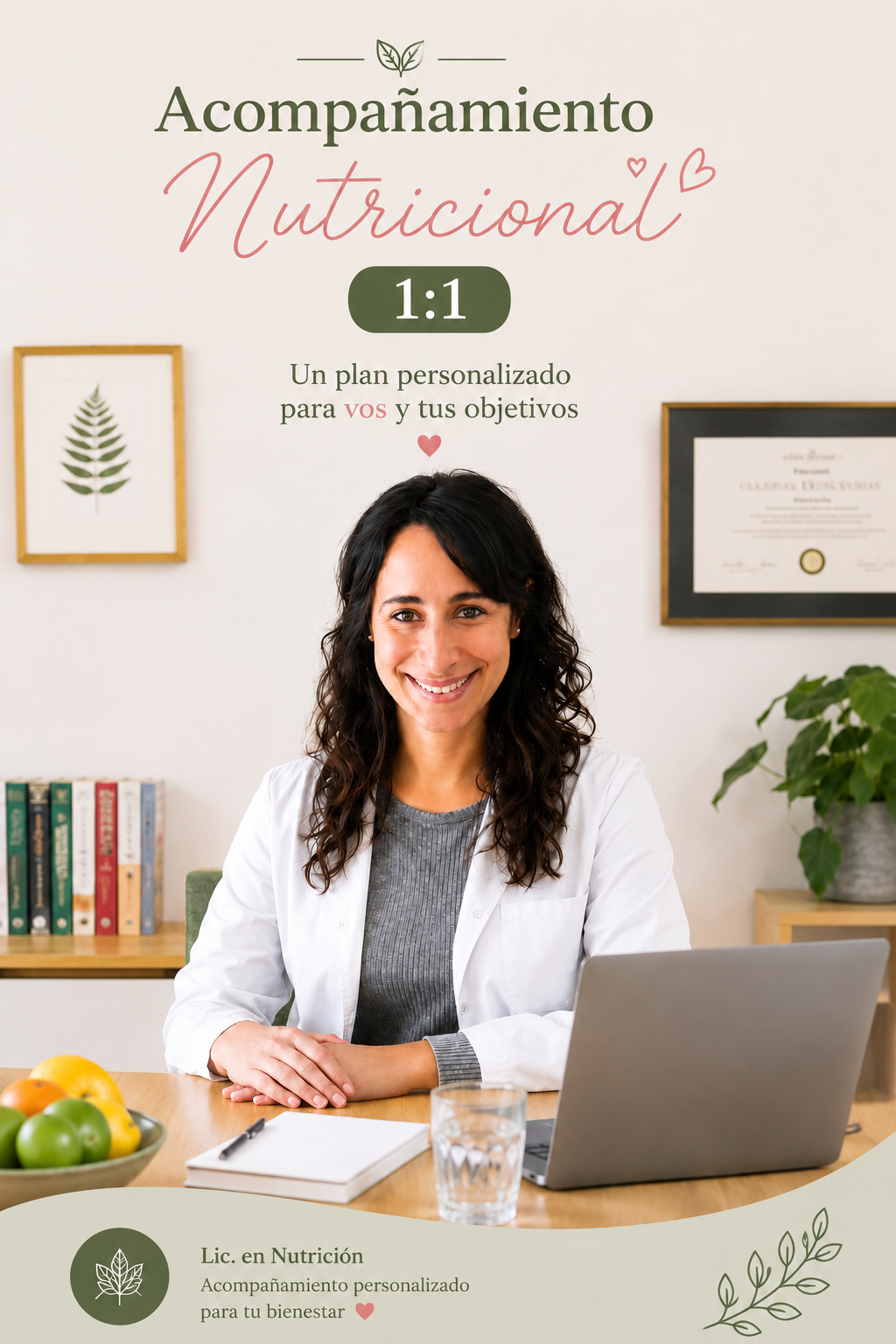 Acompañamiento Nutricional mensual 1:1