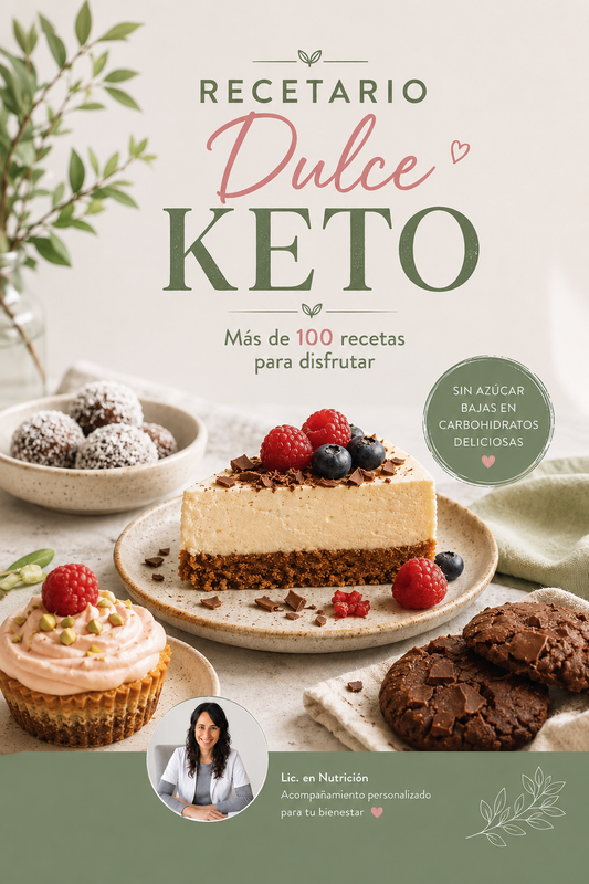 100 Recetas Keto Dulces 🍰